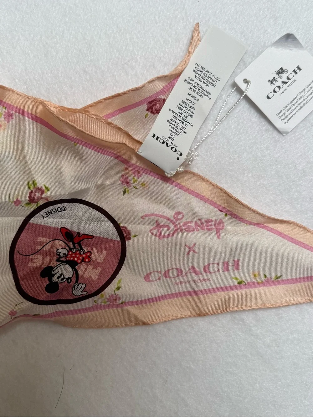 Disney x Coach Silk Scarf